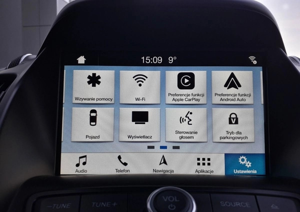 Ford Kuga cena 99900 przebieg: 86946, rok produkcji 2018 z Poznań małe 466
